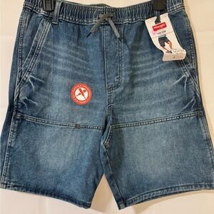 Wrangler Skater Jean shorts youth XXL (18) Denim New With Tags Mens sm/md